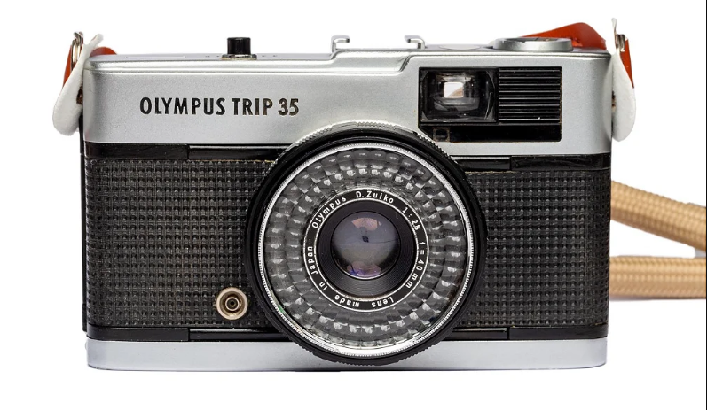 No momento você está vendo Câmera Olympus Trip 35